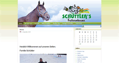 Desktop Screenshot of futterscheune-schuettler.de